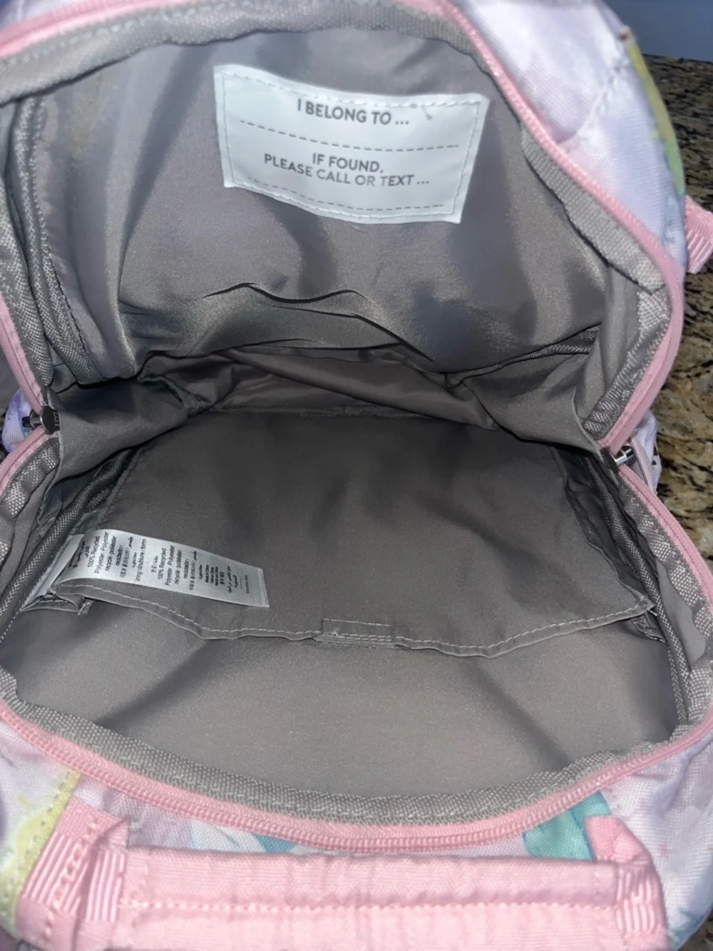 Pottery Barn Disney Princess Castle Shimmer Mackenzie Backpack